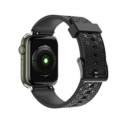 Каишка Y за Apple Watch 7 / SE (45/44/42mm) Черен