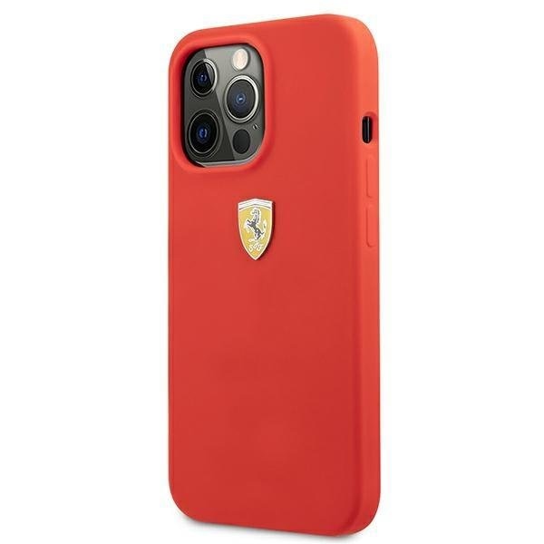 Калъф Ferrari FESSIHCP13LRE за iPhone 13 Pro / 6.1’ червен