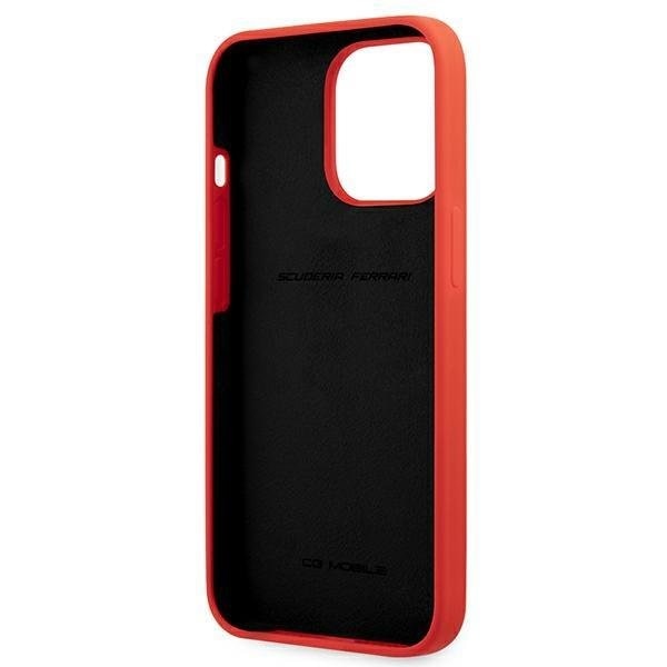 Калъф Ferrari FESSIHCP13LRE за iPhone 13 Pro / 6.1’ червен