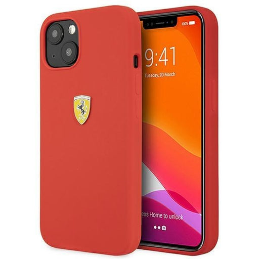 Калъф Ferrari FESSIHCP13MRE за iPhone 13 6.1’ червен