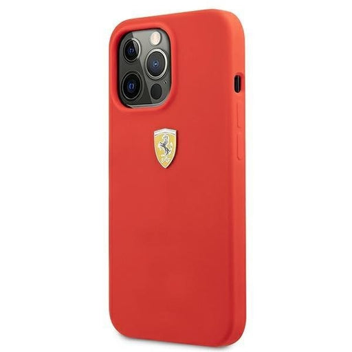 Калъф Ferrari FESSIHCP13XRE за iPhone 13 Pro Max 6.7’ червен
