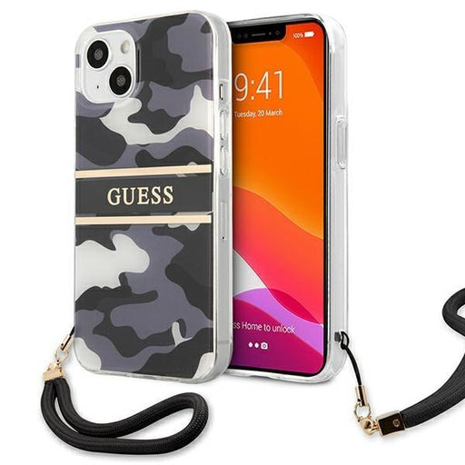 Калъф Guess GUHCP13SKCABBK за iPhone 13 mini 5.4’ черен