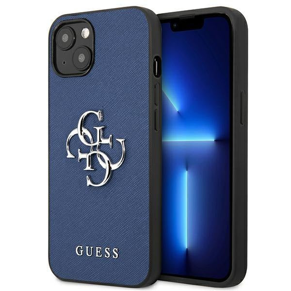 Калъф Guess GUHCP13SSA4GSBL за iPhone 13 mini 5.4’ син