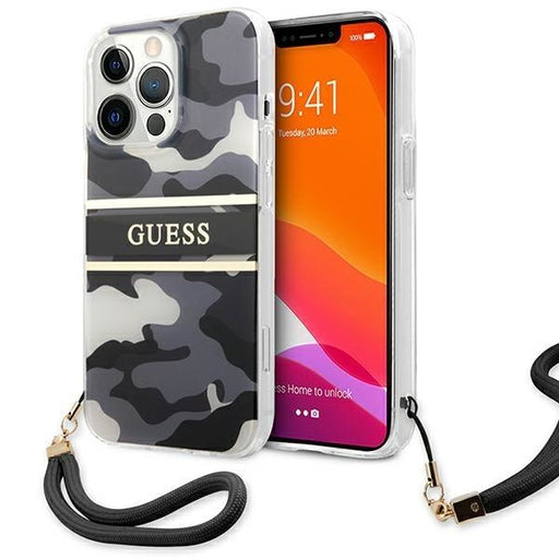 Калъф Guess GUHCP13XKCABBK за iPhone 13 Pro Max 6.7’ черен