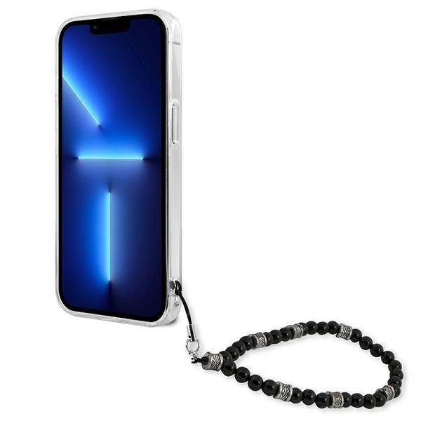 Калъф Guess Script and Black Pearls за Apple iPhone