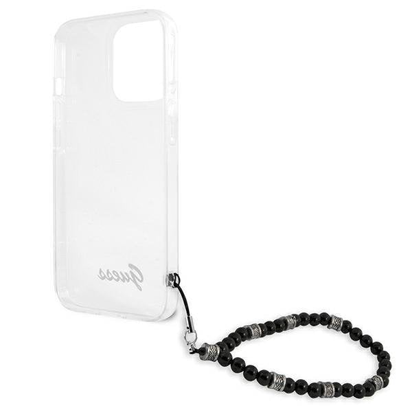Калъф Guess Script and Black Pearls за Apple iPhone