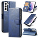 Елегантен флип - кейс Magnet Case за Samsung Galaxy S22 Син