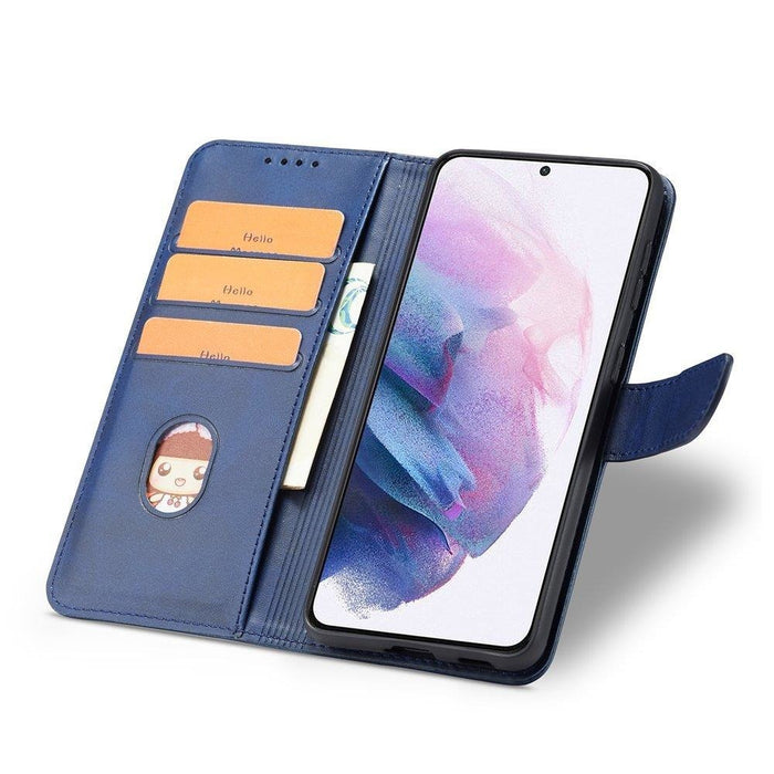 Елегантен флип - кейс Magnet Case за Samsung Galaxy S22 Син
