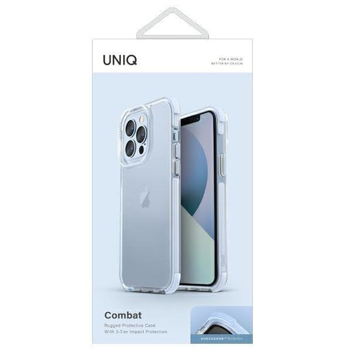 Калъф UNIQ Combat за iPhone 13 Pro / 6.1’ арктическо син