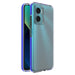 Кейс с цветна рамка Spring Case за Xiaomi Redmi 10 тъмносин