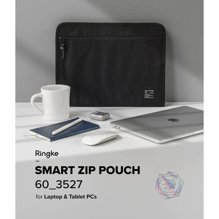 Калъф за лаптопи/таблети до 13’ Ringke Smart Zip Черен