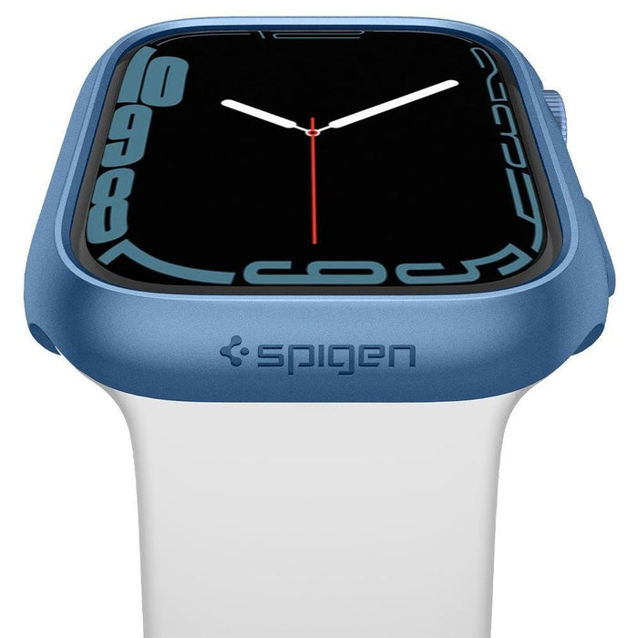 Калъф Spigen Thin Fit за Apple Watch 7 45mm Blue