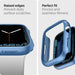 Калъф Spigen Thin Fit за Apple Watch 7 45mm Blue