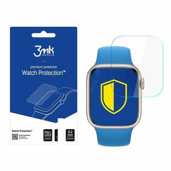 Скрийн протектор 3mk Watch Protection™ v. ARC+ за Apple Watch 7 41mm
