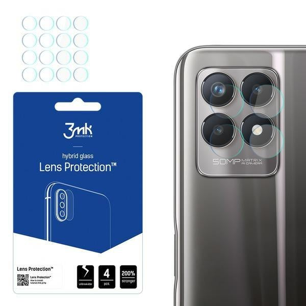 Протектор 3Mk Lens Protect, за Realme 8i, за камера, 4 броя