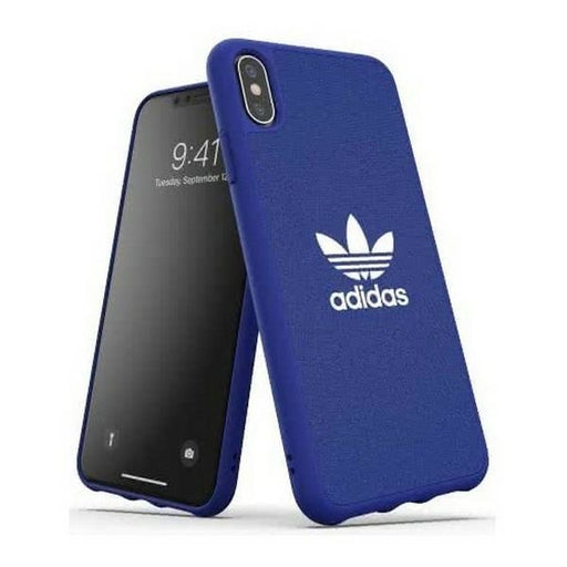 Кейс Adidas Molded Canvas за Apple iPhone XS Max Син