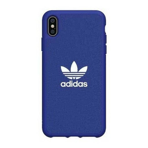 Кейс Adidas Molded Canvas за Apple iPhone XS Max Син