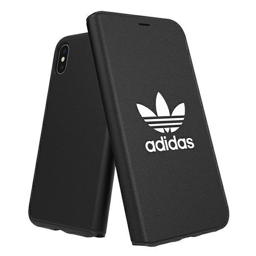 Флип - кейс Adidas Or Basic за Apple iPhone X/XS Черен