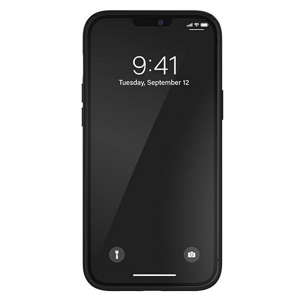Кейс Adidas Molded PU за Apple iPhone 12 Pro Max, Черно-бял