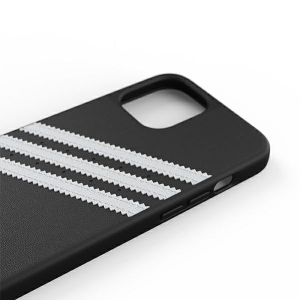 Кейс Adidas Molded PU за Apple iPhone 12 Pro Max, Черно-бял