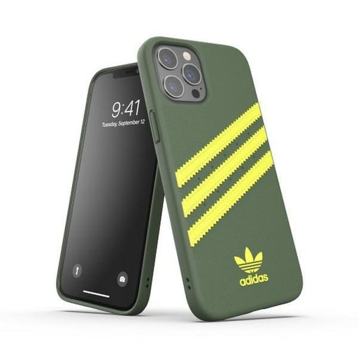 Кейс Adidas Molded PU за Apple iPhone 12 Pro Max Зелен