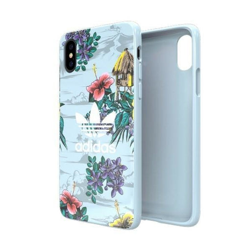 Кейс Adidas SnapCase Floral за Apple iPhone X/XS Сив