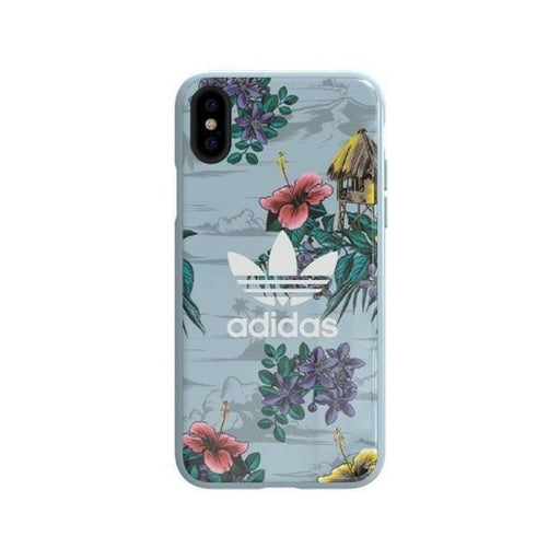 Кейс Adidas SnapCase Floral за Apple iPhone X/XS Сив
