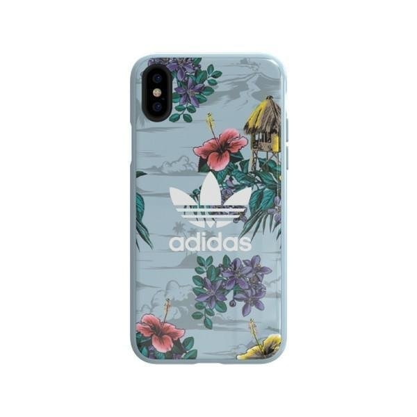 Кейс Adidas SnapCase Floral за Apple iPhone X/XS, Сив