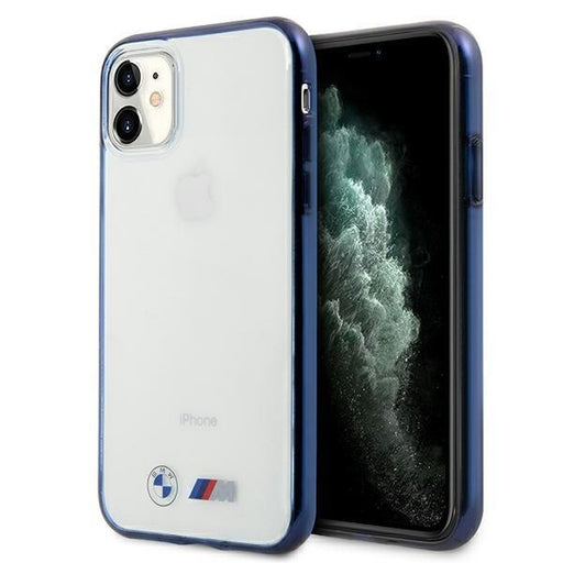 Кейс BMW Sandblast за Apple iPhone 11 Черен