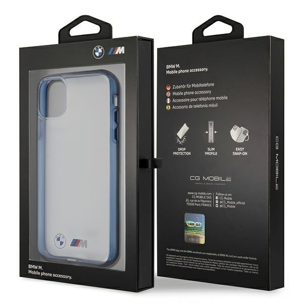 Кейс BMW Sandblast за Apple iPhone 11, Черен