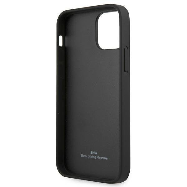 Калъф BMW BMHCP12LRCSWK Signature Leather Card за Iphone 12 Pro Max , Черен