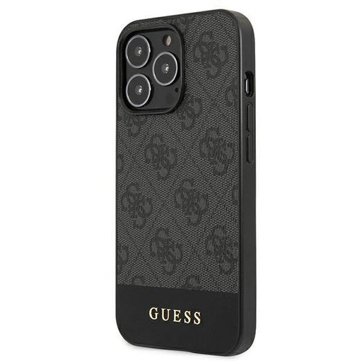 Калъф Guess GUHCP13LG4GLGR за iPhone 13 Pro / 6.1’ сив