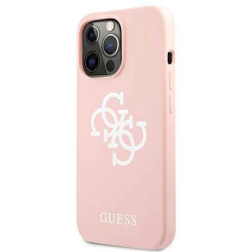 Калъф Guess GUHCP13LLS4GWPI за iPhone 13 Pro / 6.1’ розов