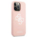 Калъф Guess GUHCP13LLS4GWPI за iPhone 13 Pro / 6.1’ розов