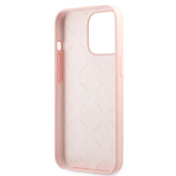Калъф Guess GUHCP13LLS4GWPI за iPhone 13 Pro / 6.1’ розов