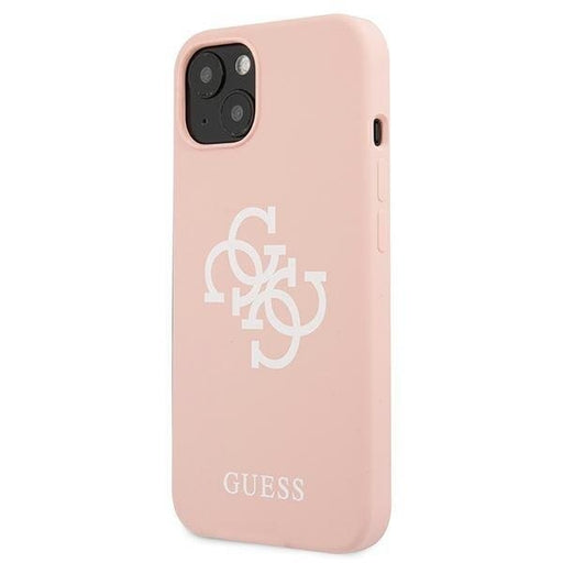 Калъф Guess GUHCP13SLS4GWPI за iPhone 13 mini 5.4’ розов