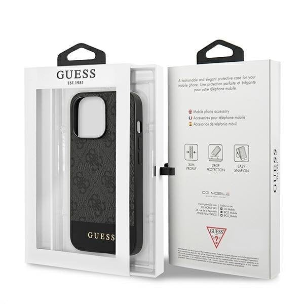 Калъф Guess GUHCP13XG4GLGR за iPhone 13 Pro Max 6.7’ сив