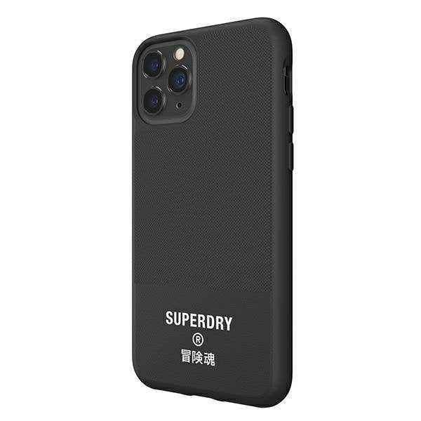 Кейс SuperDry Molded Canvas за Apple iPhone 11 Pro Черен