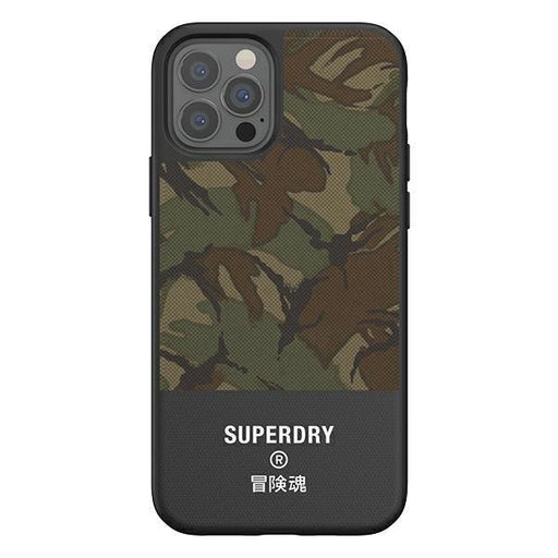 Кейс SuperDry Molded Canvas за Apple iPhone 12 Pro