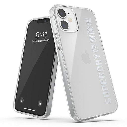 Кейс SuperDry Snap за Apple iPhone 12 Mini Сребрист