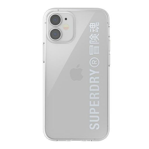 Кейс SuperDry Snap за Apple iPhone 12 Mini Сребрист