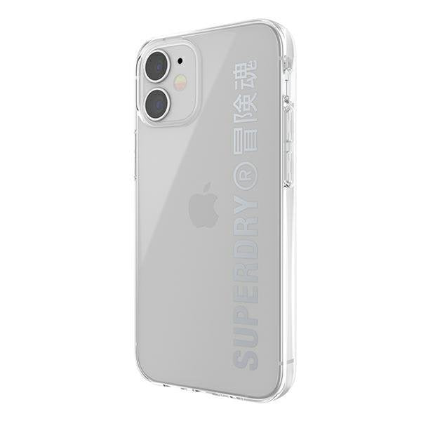 Кейс SuperDry Snap за Apple iPhone 12 Mini Сребрист