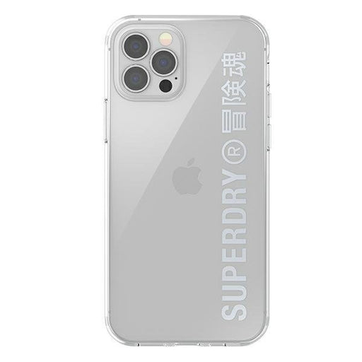 Калъф SUPERDRY Canvas Snap Case за iPhone 12 / Pro Прозрачен