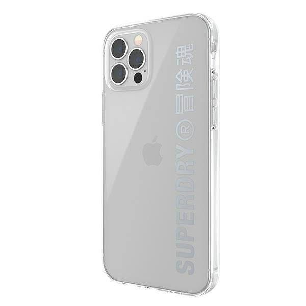 Калъф SUPERDRY Canvas Snap Case за iPhone 12 / Pro Прозрачен