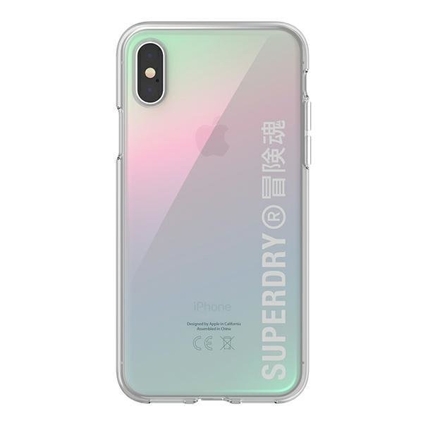 Кейс SuperDry Snap за Apple iPhone X/XS Прозрачен