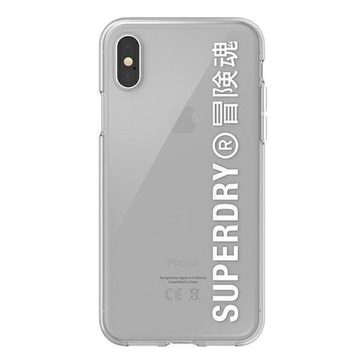 Кейс SuperDry Snap за Apple iPhone X/XS Бял