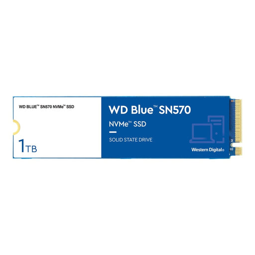 WD Blue SSD SN570 NVMe 1TB M.2 2280 PCIe Gen3 8Gb/s