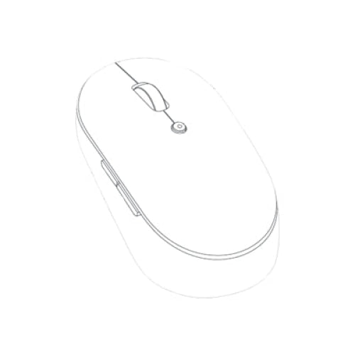 XIAOMI Mi Dual Mode Wireless Mouse Silent Edition (White)