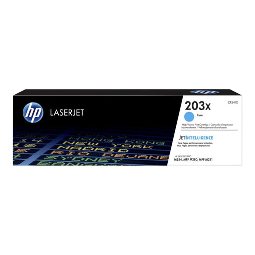 Consumable HP 203Х Original LaserJet Toner Cartridge Cyan Pa