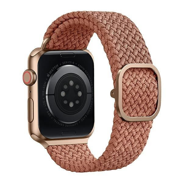 Оплетена каишка Aspen за Apple Watch 44/42/45mm Розов